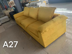 Стильный желтый диван